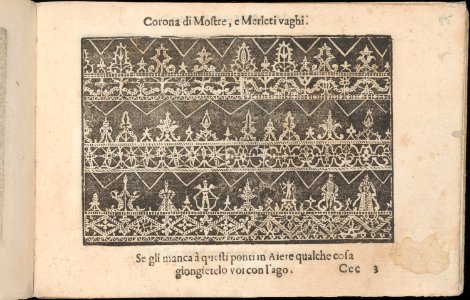 Corona delle Nobile et Virtuose Donne, Libro Terzo, page 15 (recto) MET DP362452