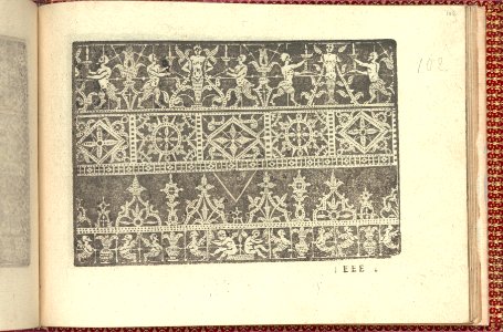 Corona delle Nobili et Virtuose Donne- Libro I-IV, page 102 (recto) MET DP353749