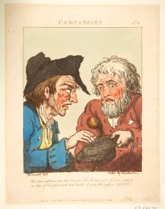 Compassion (Le Brun Travested, or Caricatures of the Passions) MET DP817267