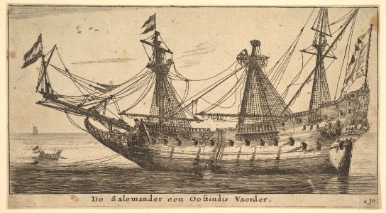 De Salemander een Oostindis Vaerder MET DP825028