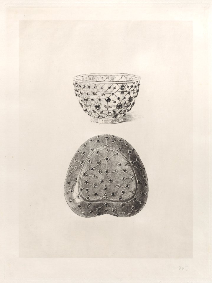 Crystal Cup and Jade Saucer Met DP886908
