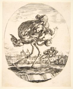 Death Carrying an Infant, from 'The five deaths' (Les cinq Morts) MET DP817539
