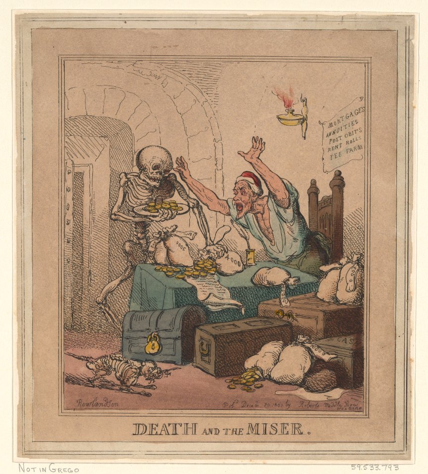 Death and the Miser MET DP873641