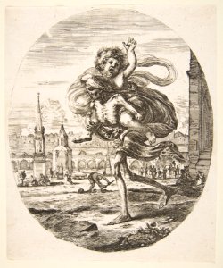 Death carrying a child, from 'The five deaths' (Les cinq Morts) MET DP817540