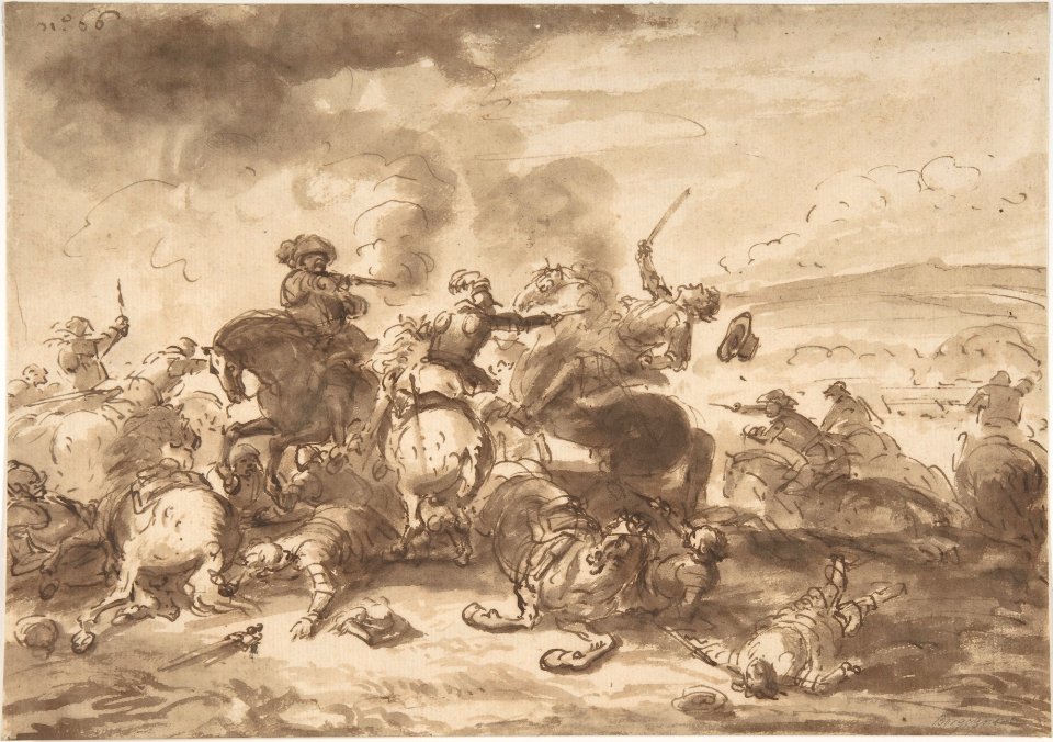 Combat of Cavalry MET DP805706