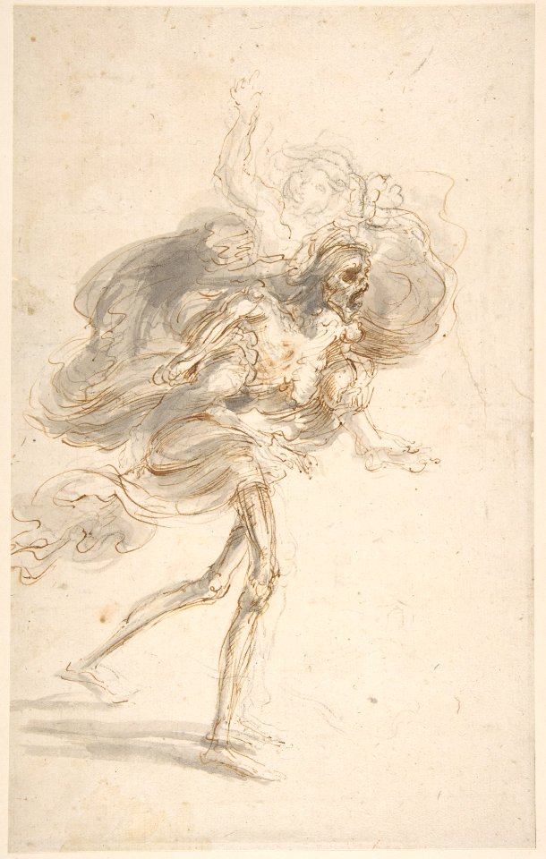 Death Carrying a Child MET DP809340