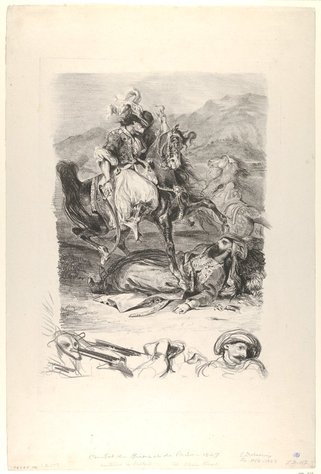 Combat of the Giaour and the Pasha MET DP852123