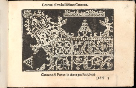 Corona delle Nobile et Virtuose Donne, Libro Terzo, page 23 (recto) MET DP362460