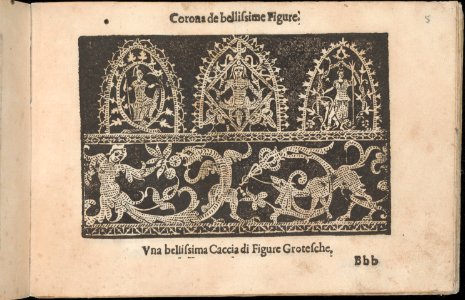 Corona delle Nobile et Virtuose Donne, Libro Terzo, page 5 (recto) MET DP362442