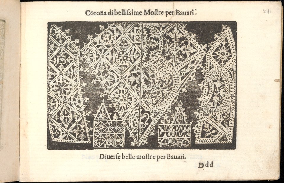 Corona delle Nobile et Virtuose Donne, Libro Terzo, page 21 (recto) MET DP362458