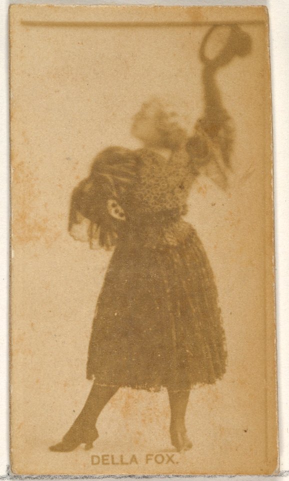 Della Fox, from the Actors and Actresses series (N45, Type 8) for Virginia Brights Cigarettes MET DP831470