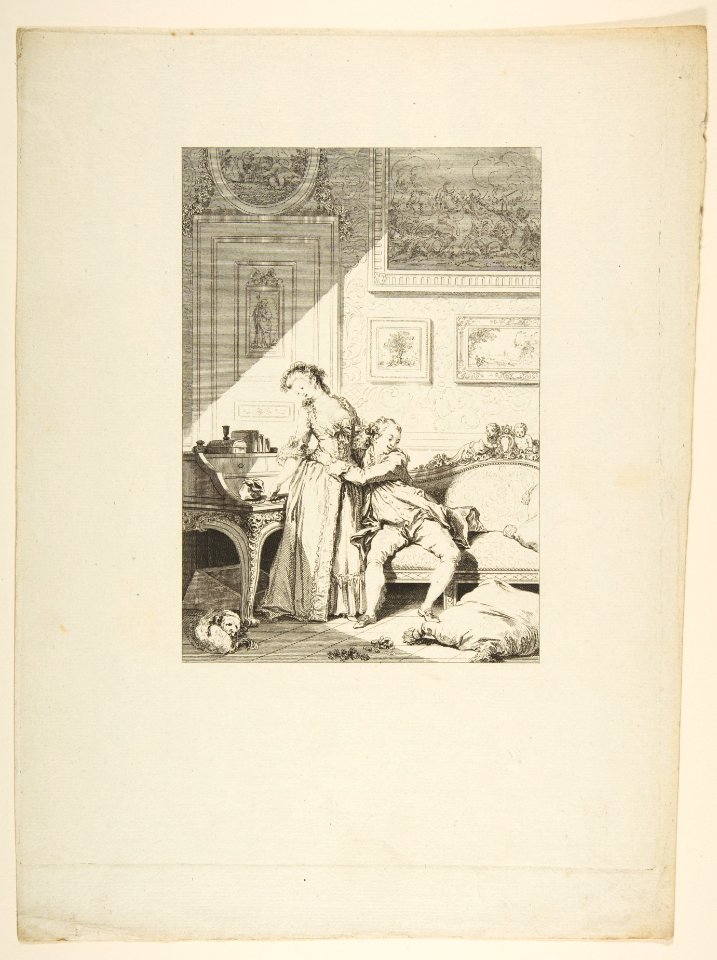 Contes et nouvelles en vers- A Femme avare galant Escroc, from Les Contes de la Fontaine MET DP813937