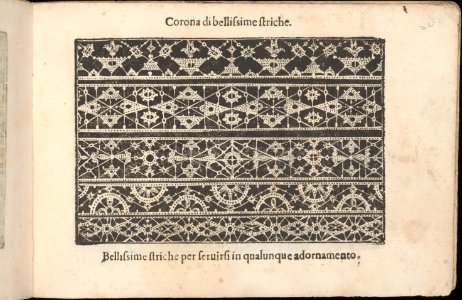 Corona delle Nobile et Virtuose Donne, Libro Terzo, page 26 (recto) MET DP362463