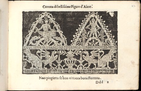 Corona delle Nobile et Virtuose Donne, Libro Terzo, page 22 (recto) MET DP362459