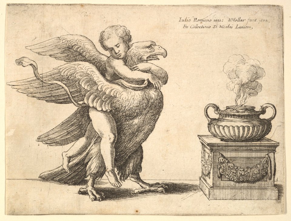 Cupid and an eagle MET DP822898