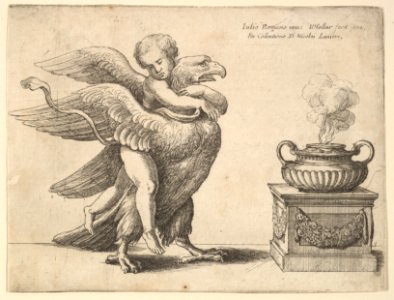 Cupid and an eagle MET DP822898