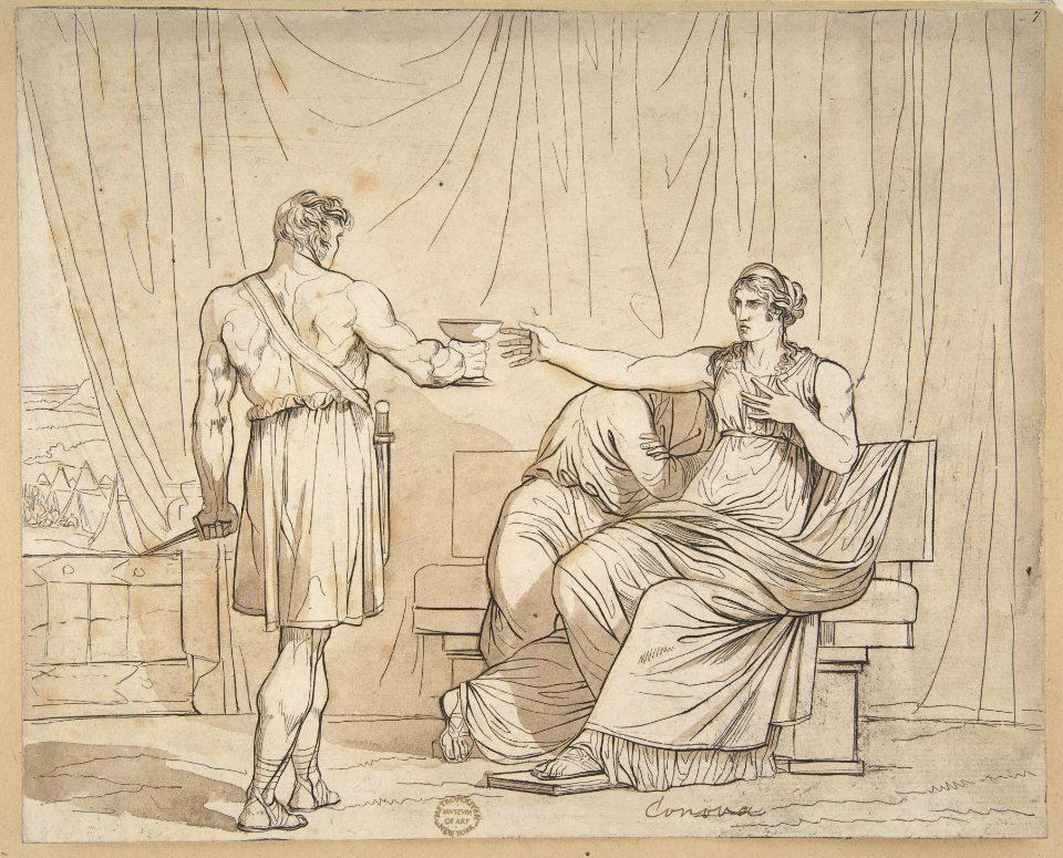 Death of a Roman Matron MET DP811086
