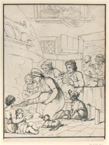 Cottagers, with Fireside Met DP885294