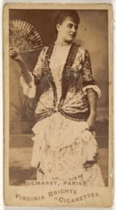 Demarsy, Paris, from the Actors and Actresses series (N45, Type 1) for Virginia Brights Cigarettes MET DP830436