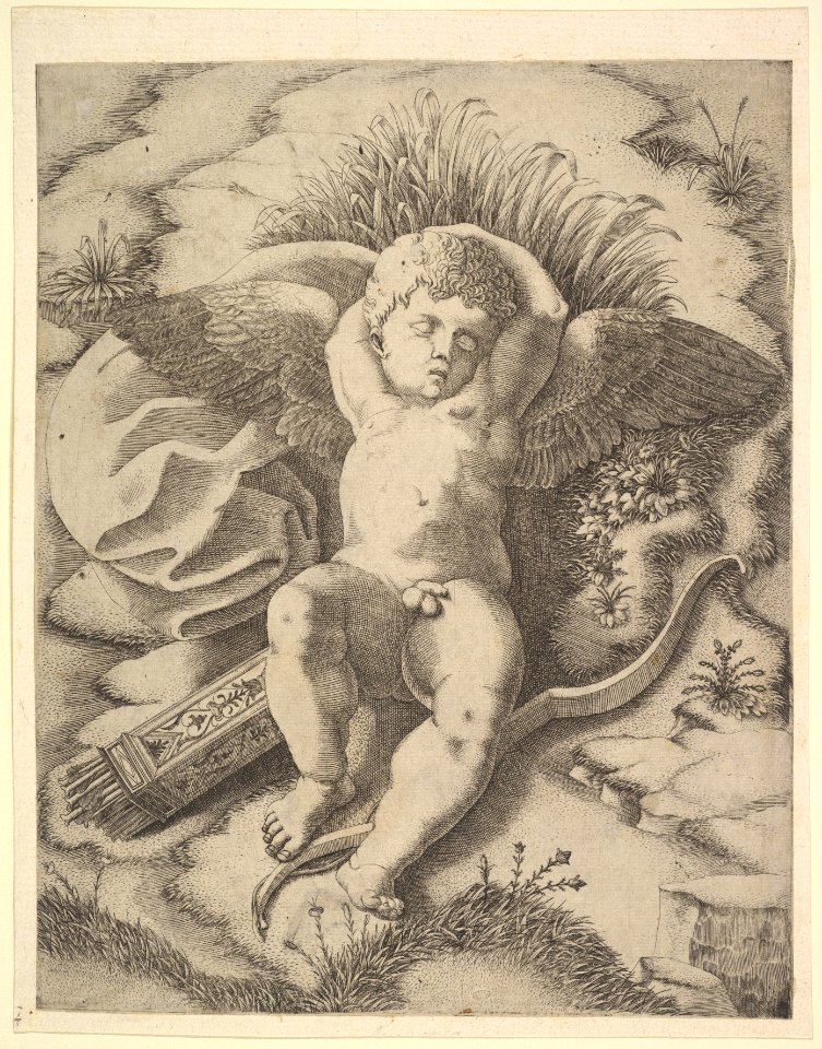 Cupid Sleeping MET DP826201