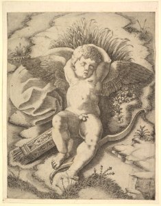 Cupid Sleeping MET DP826201