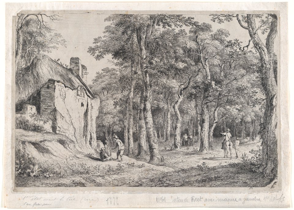 Cottage at the Entrance to a Forest MET DP874540