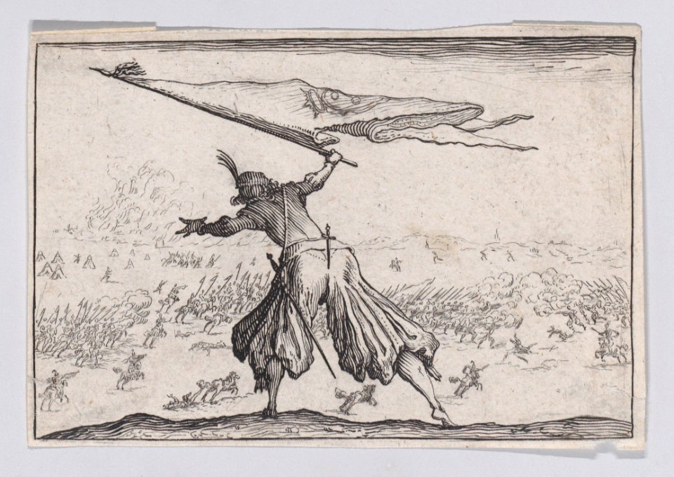 Copy of Le Porte-Étendard (The Standard Bearer), from Les Caprices Met DP888319
