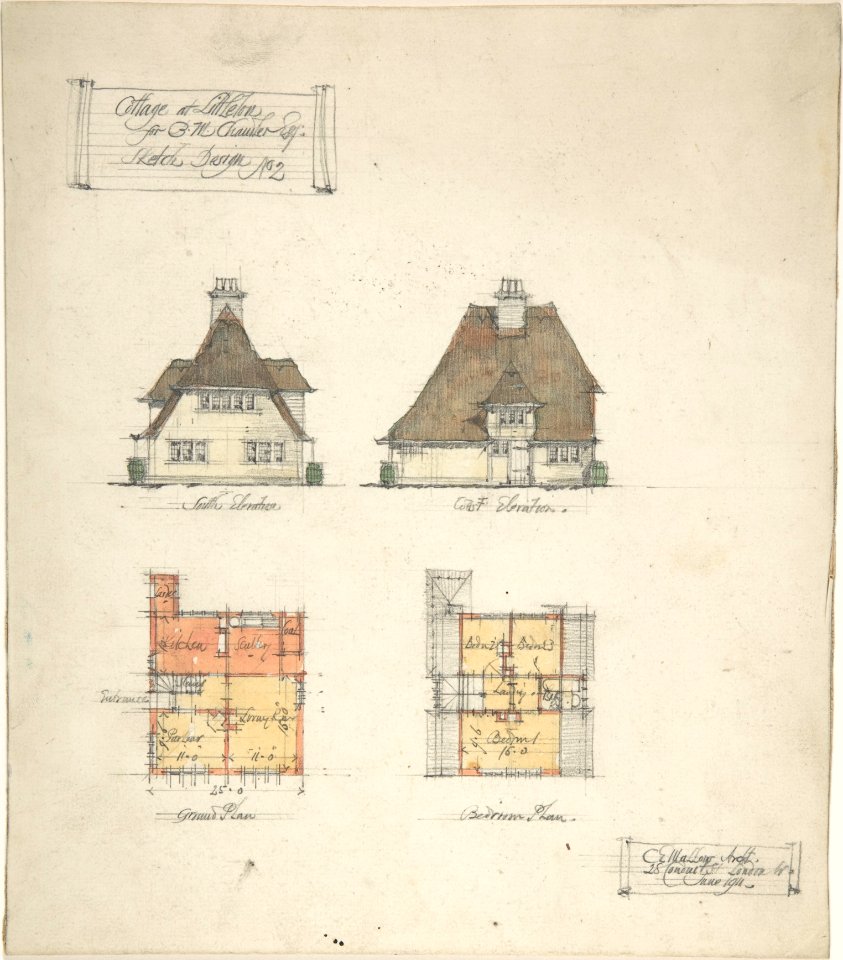 Cottage at Littleton for B.M. Chamber Esq. MET DP805913