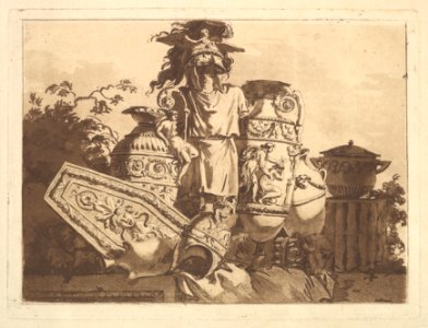 Composition with antiquities, from Recueil de Compositions par Lagrenée Le Jeune (Collection of Compositions by Lagrenée the Younger) MET DP829287
