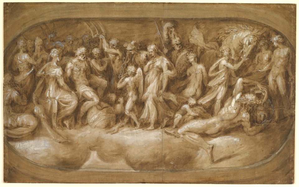 Cupid Presenting Psyche to the Gods MET DP820602