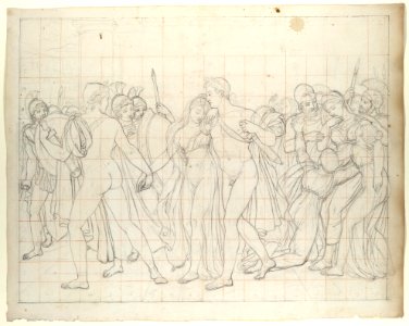 Composition Study for 'Castor and Pollux Freeing Helen' MET DP119728