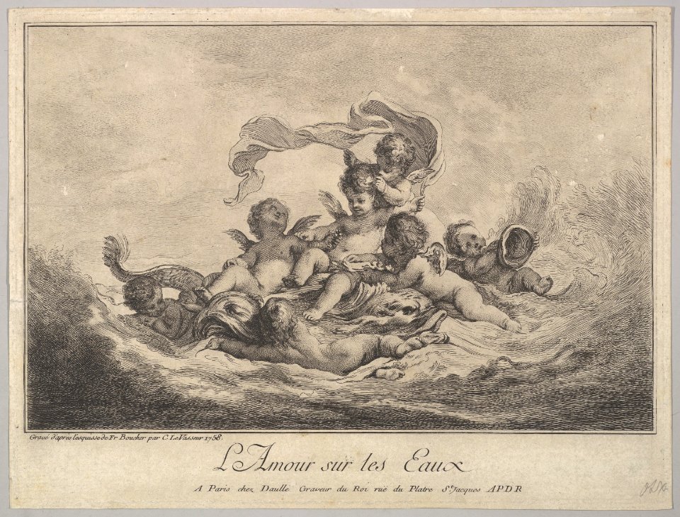 Cupid on Water MET DP826267