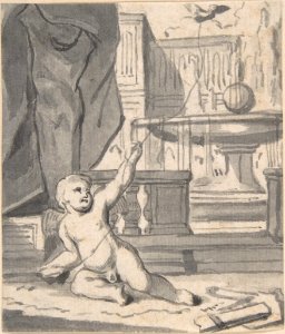 Cupid with a Bird on a String MET DP803115