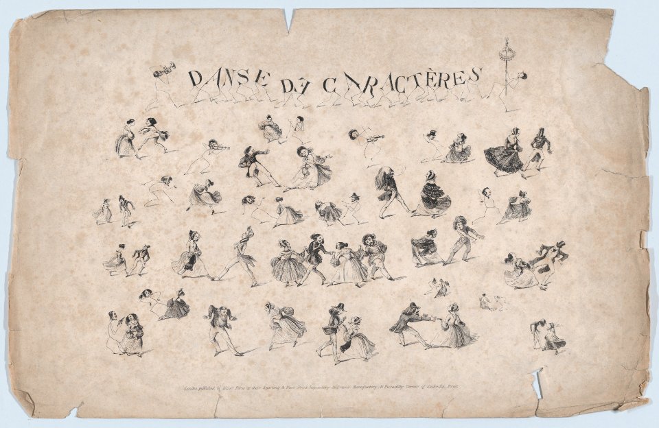 Danse de Caractères MET DP868272