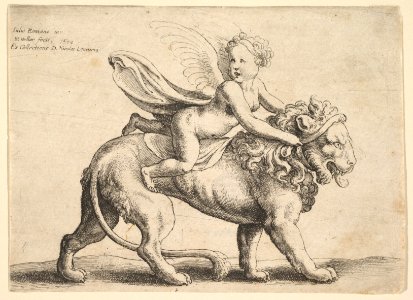 Cupid on a lion MET DP822894