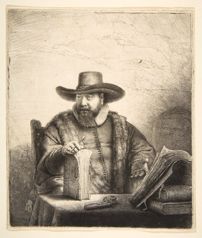 Cornelis Claesz Anslo, Mennonite Preacher MET DP814580