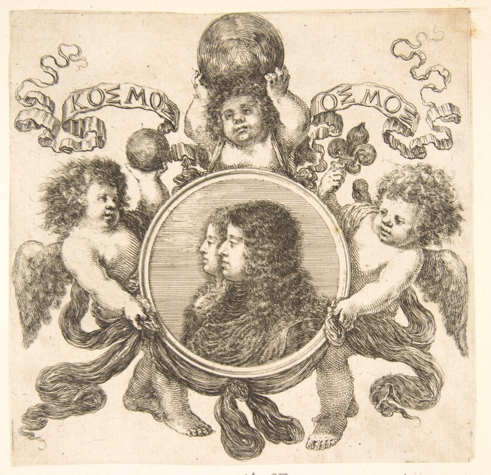 Cosimo de Medici, Prince of Tuscany, and His Wife, Marguerite Louise d'Orleans MET DP817328