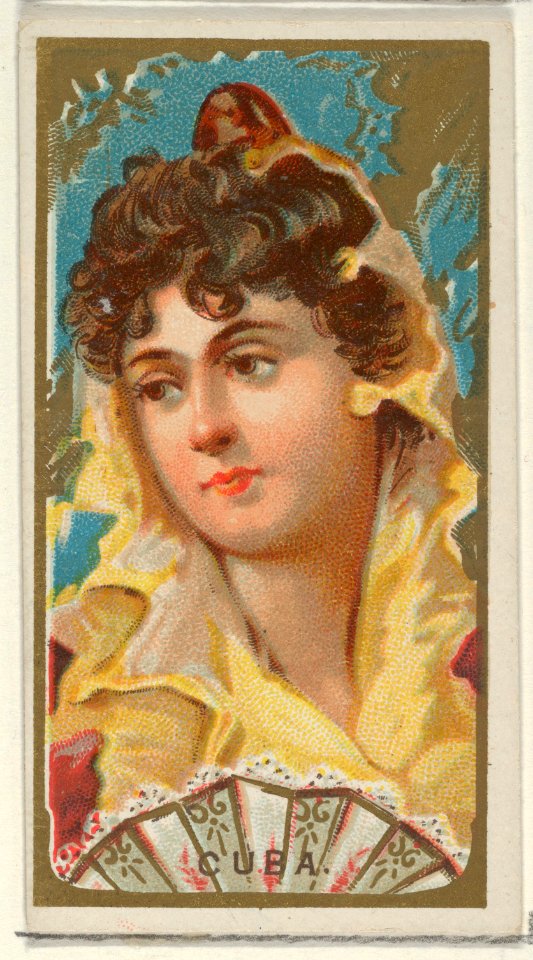 Cuba, from the Types of All Nations series (N24) for Allen & Ginter Cigarettes MET DP836434