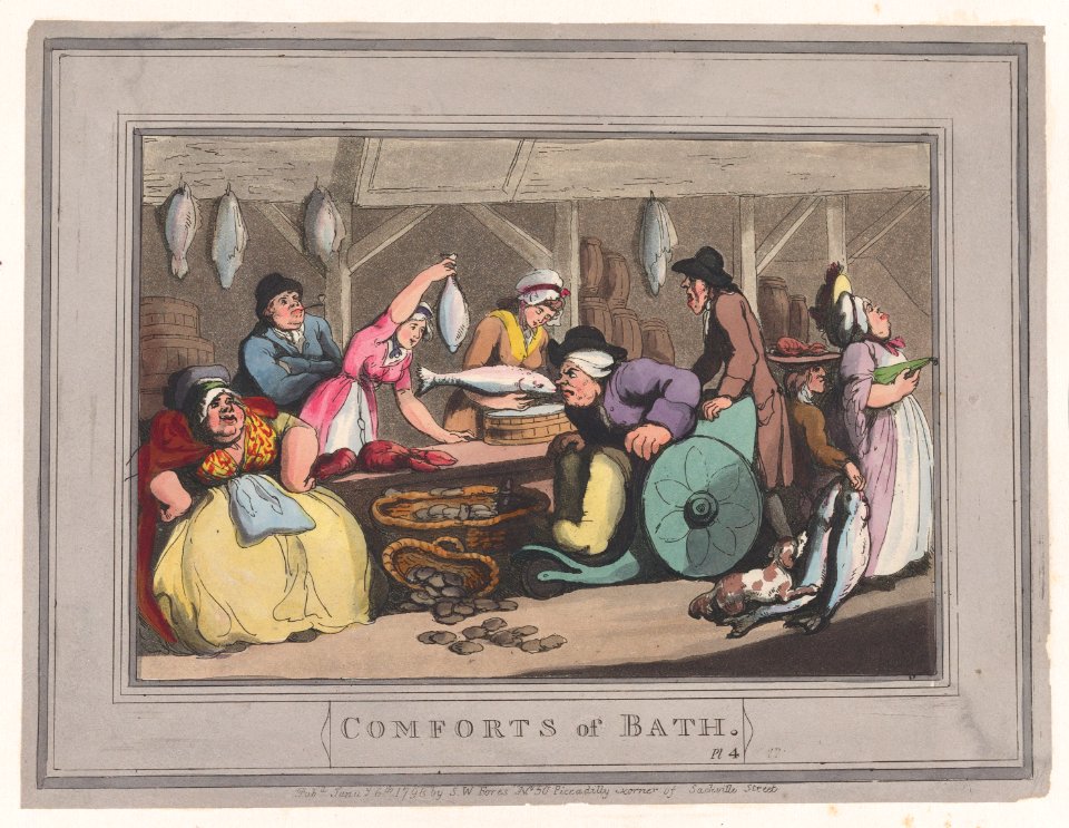 Comforts of Bath, Plate 4 MET DP872148
