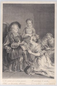 Cupid teaching (L'Amour-Précepteur) Met DP884572
