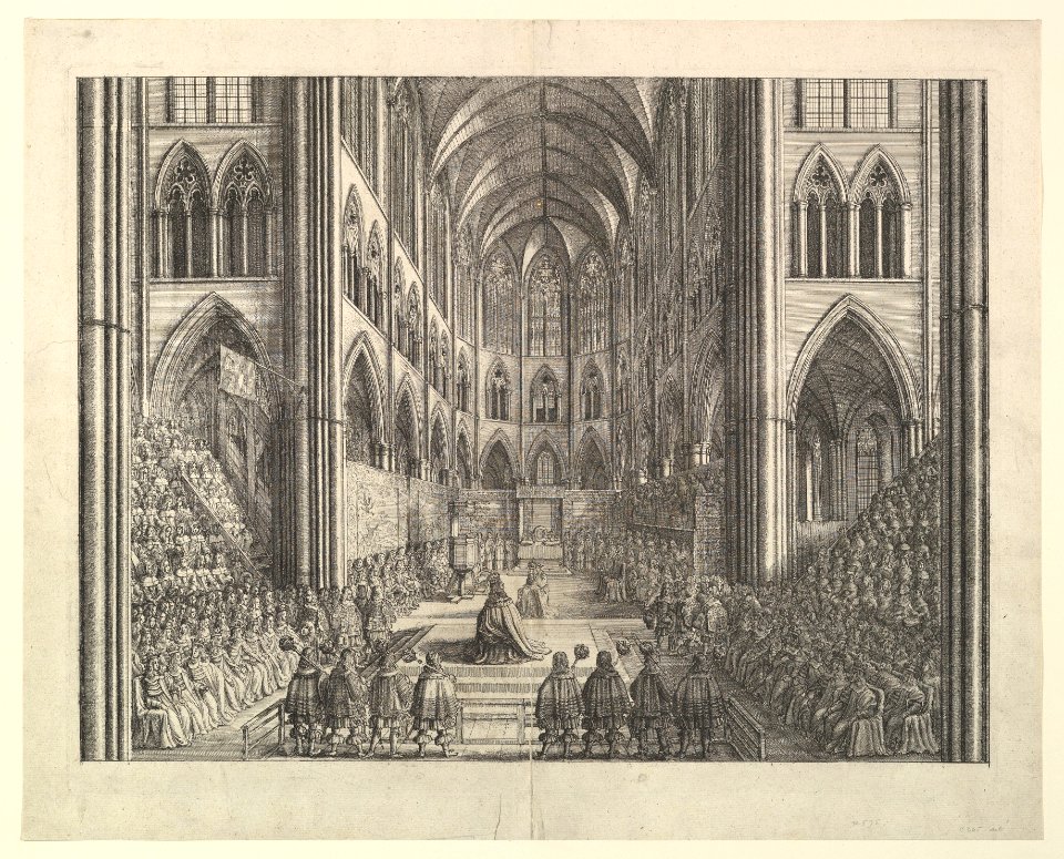 Coronation Procession of Charles II MET DP827160