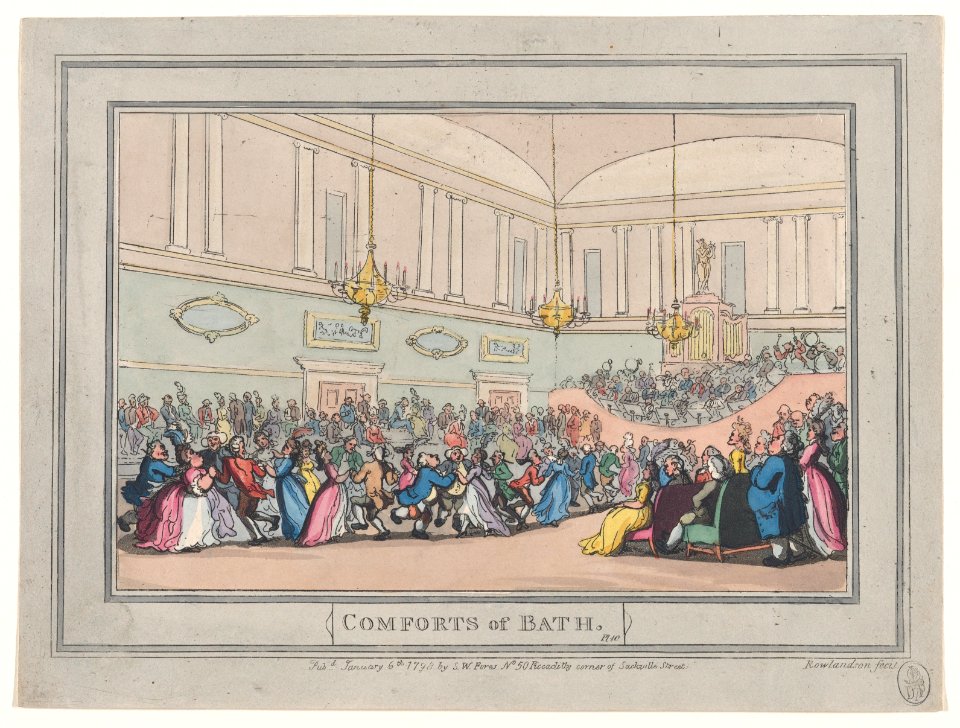 Comforts of Bath, Plate 10 MET DP872156