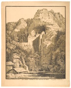 Das Schloss Prediama in Crein XII Stund- von Triest MET DP124010