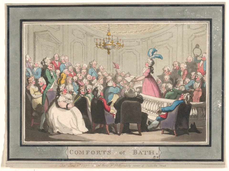 Comforts of Bath, Plate 2 - MET DP880234