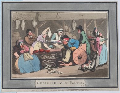 Comforts of Bath, Plate 4 MET DP881060