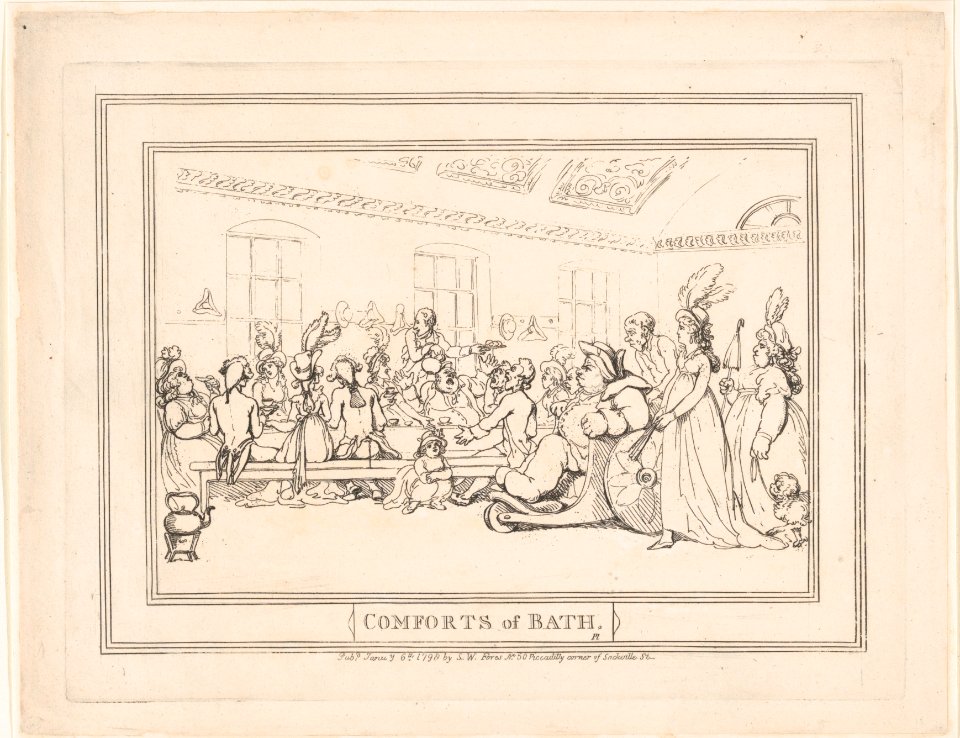 Comforts of Bath, Plate 11 - MET DP880233