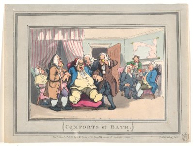 Comforts of Bath, Plate 1 MET DP872151