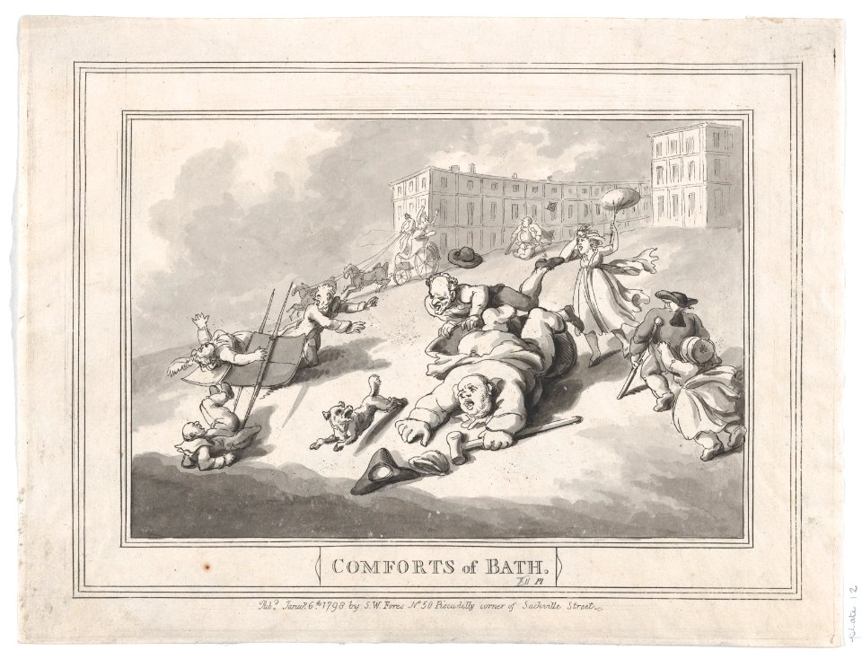 Comforts of Bath, Plate 12 MET DP872158