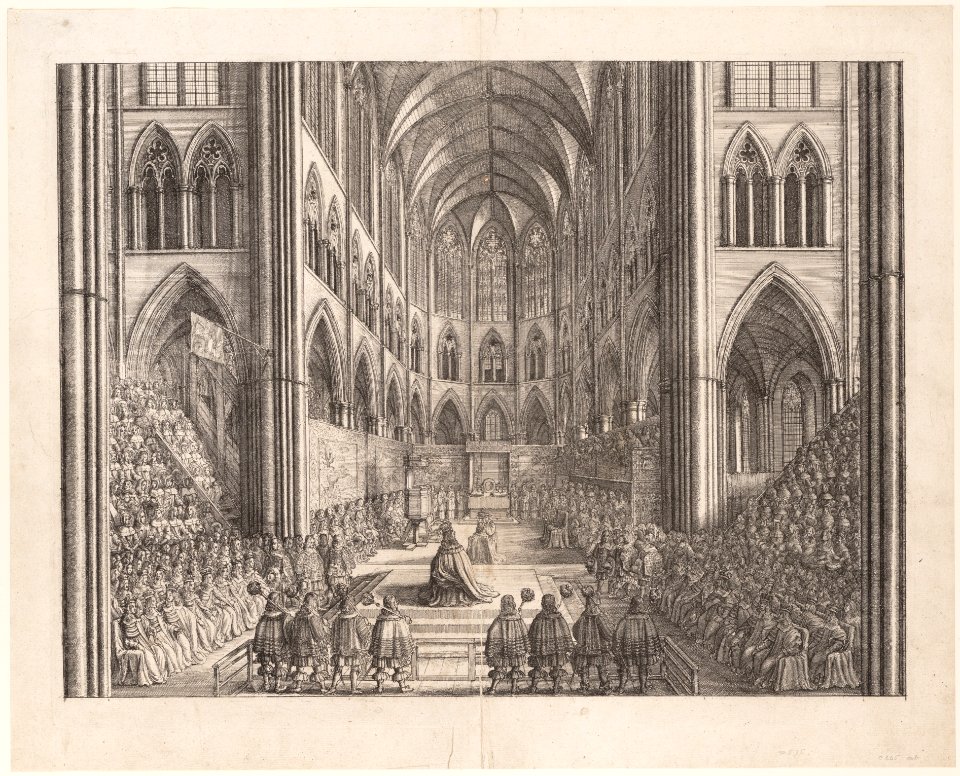 Coronation Procession of Charles II MET DP165316