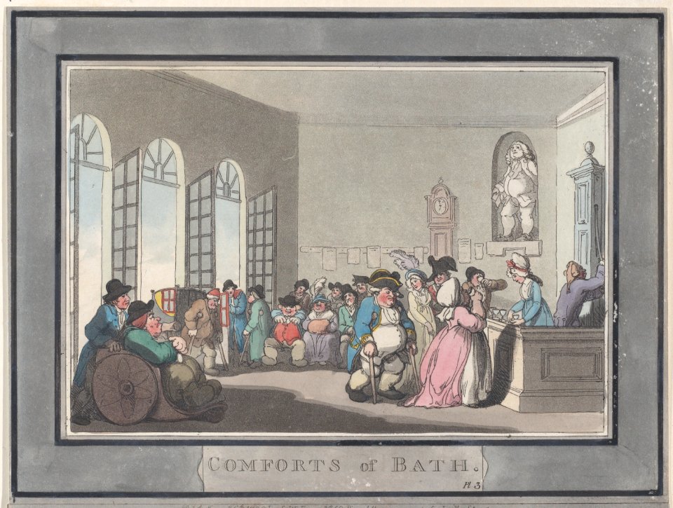 Comforts of Bath, Plate 3 MET DP881062